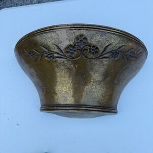 Vintage Syroco Wall Pocket Vase‎ Planter Hollywood Regency